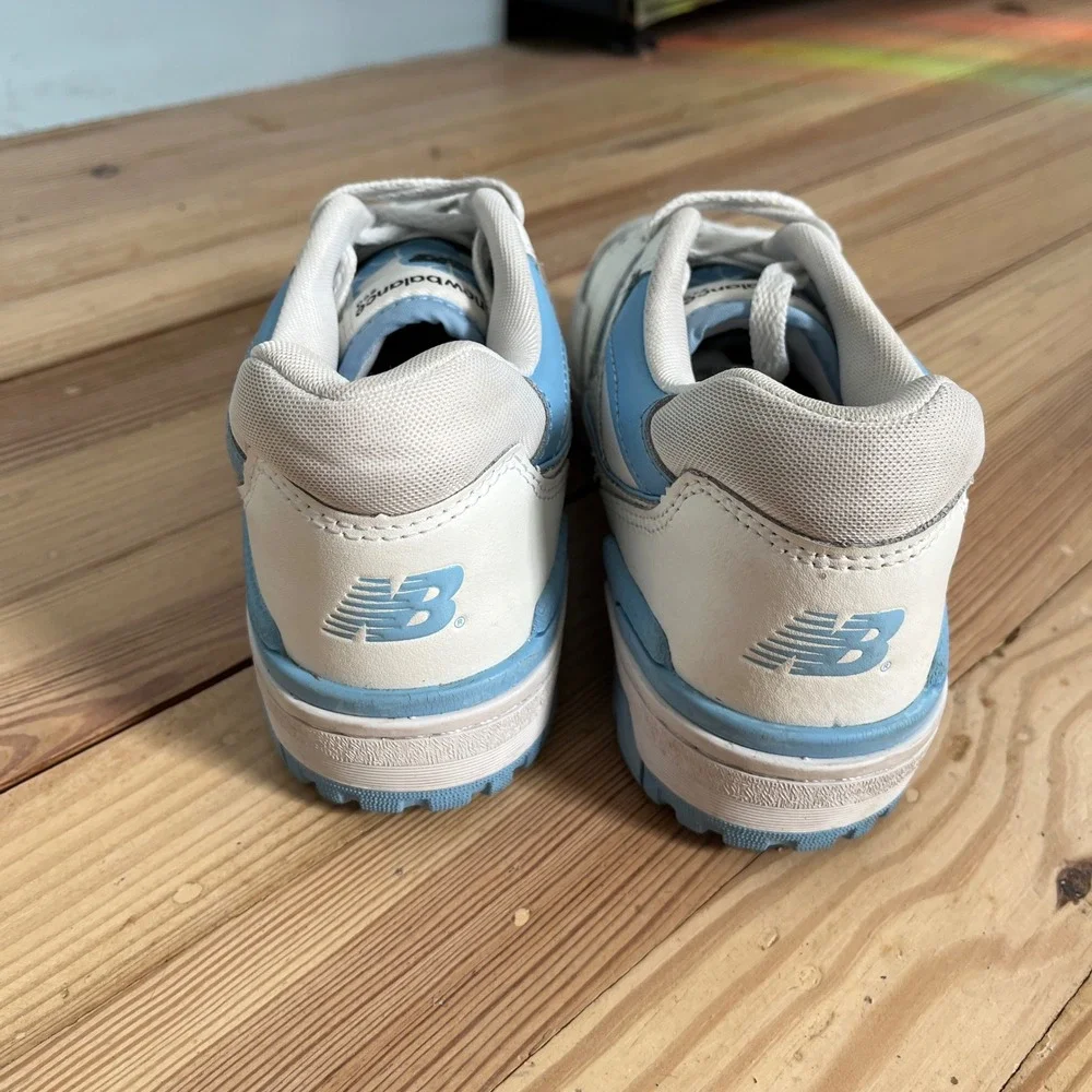 New Balance 550 Women Size 7 Blue Haze White Athletic Retro Sneaker BBW550BC - Picture 5 of 9